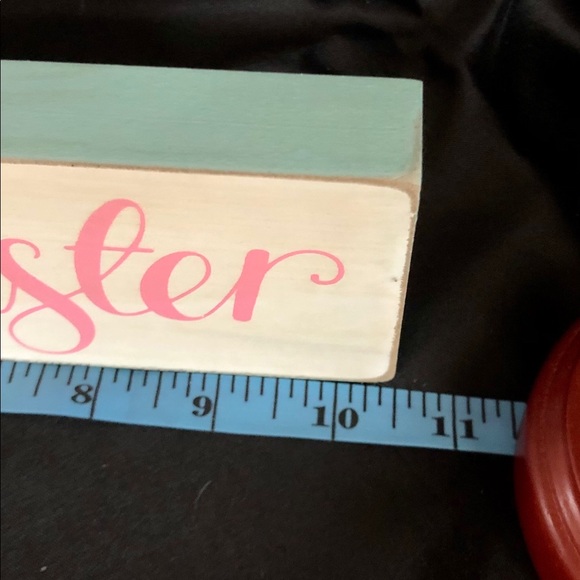 NWT (2) Pc. Easter/Spring Reversible Block Set, New - Picture 10 of 16